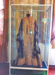 Costume display at a museum in the Summer Palace.