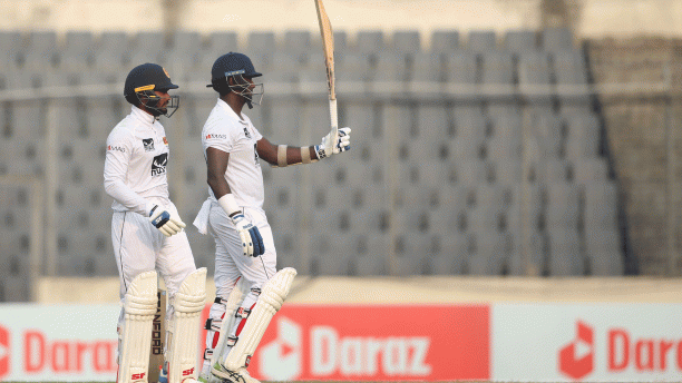 Sri Lanka on strong footing in Mirpur