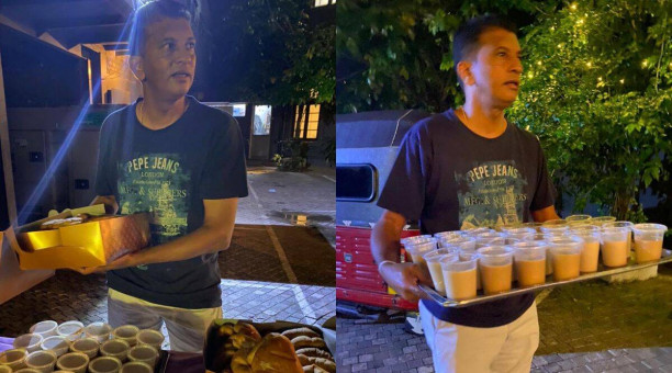 Former SL batter Mahanama serves Tea and Buns amidst fuel crisis