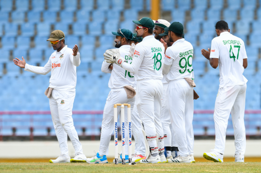 Bangladesh fastest to 100 Test defeats