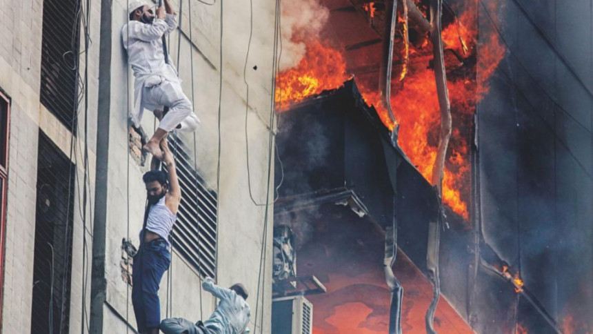 Banani Fire victim Banani Fire victim