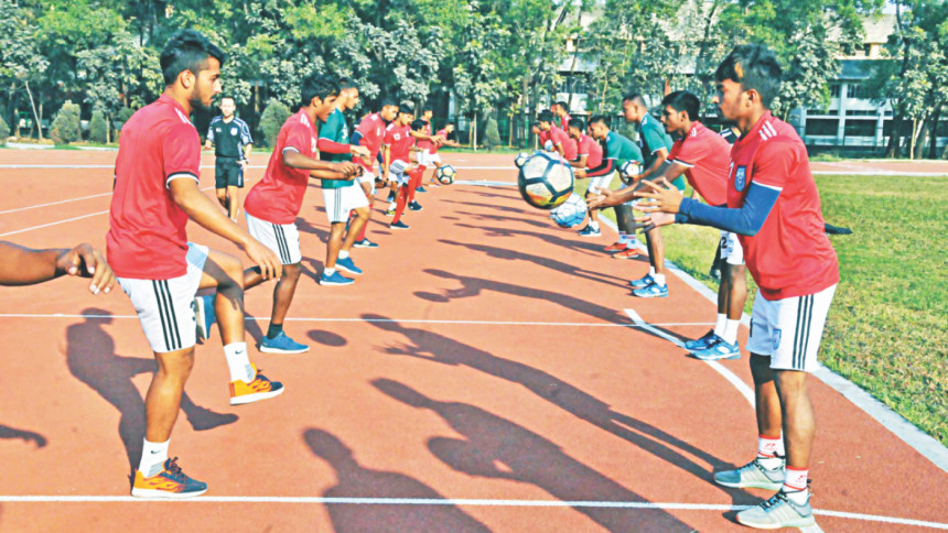 Bangladesh vs Laos football match Bangladesh vs Laos football match