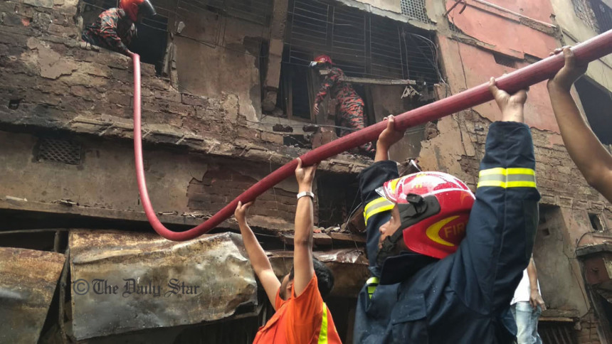 Fire at Dhaka's Chemical Warehouse Fire at Dhaka's Chemical Warehouse