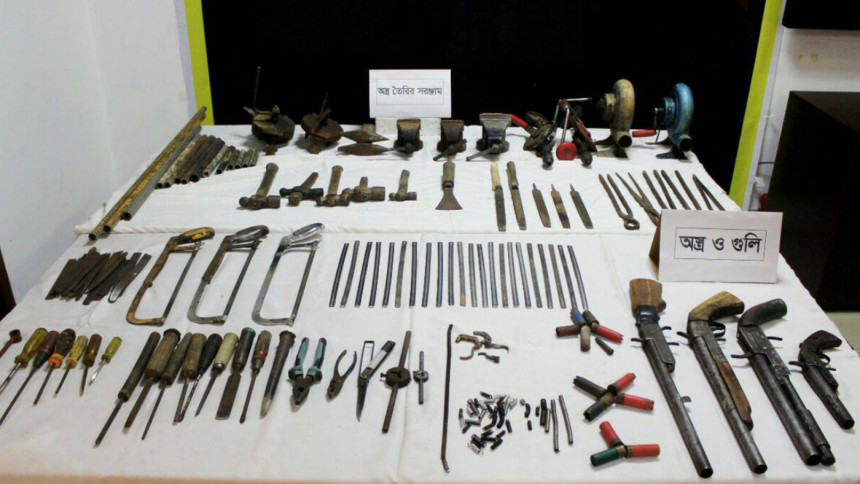 busts firearms factory in Chattogram busts firearms factory in Chattogram