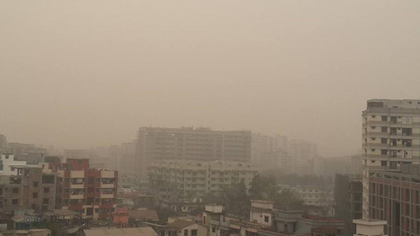 Dust pollution in Dhaka Dust pollution in Dhaka