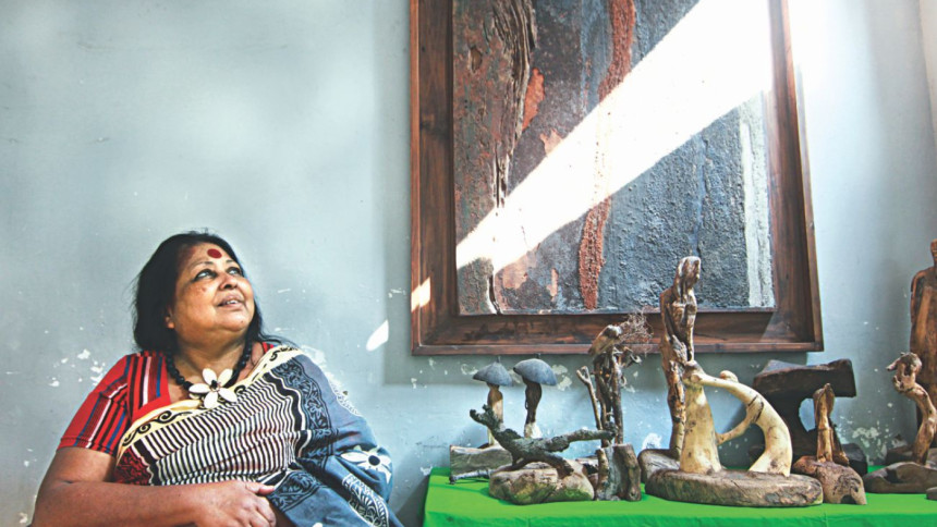 The portrait of an artist Ferdousi Priyabhashini The portrait of an artist Ferdousi Priyabhashini