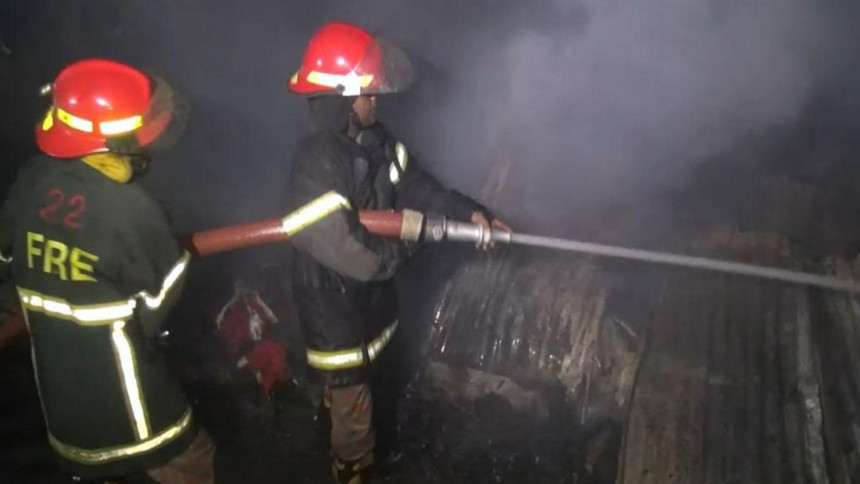 Fire at Narayanganj slum