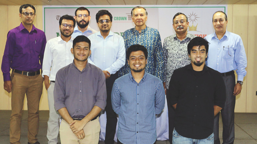 Editor Mahfuz Anam at the launching ceremony of the second season of Rise High Bangladesh Editor Mahfuz Anam at the Rise High Bangladesh