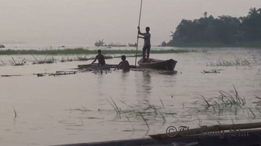 Flood in Manikganj Flood in Manikganj