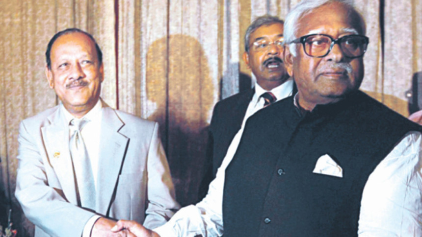 Abdul Mannan Bhuiyan with Abdul Jalil Abdul Mannan Bhuiyan with Abdul Jalil