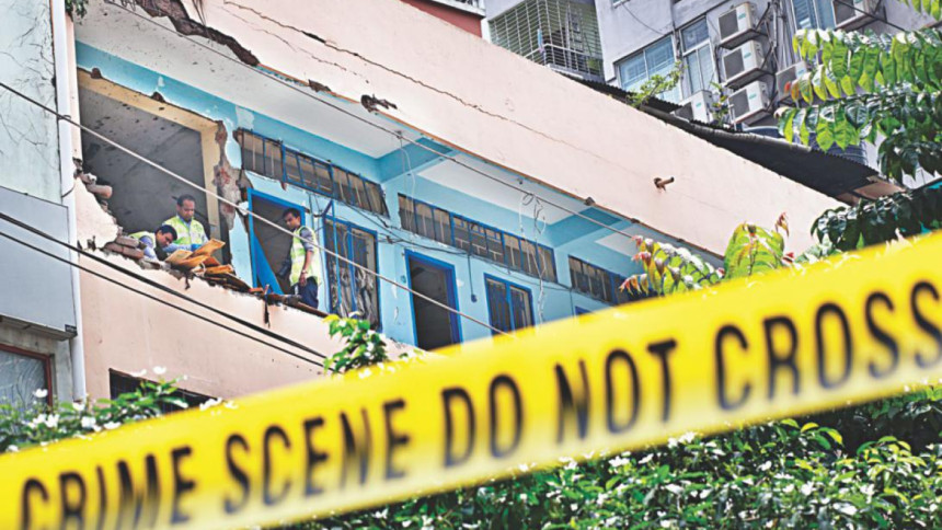 Militant hideout at Hotel Olio International in the Dhaka's Panthapath Militant hideout at Hotel Olio International in the Dhaka's Panthapath