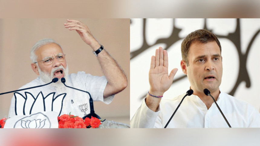 Narendra Modi, Rahul Gandhi