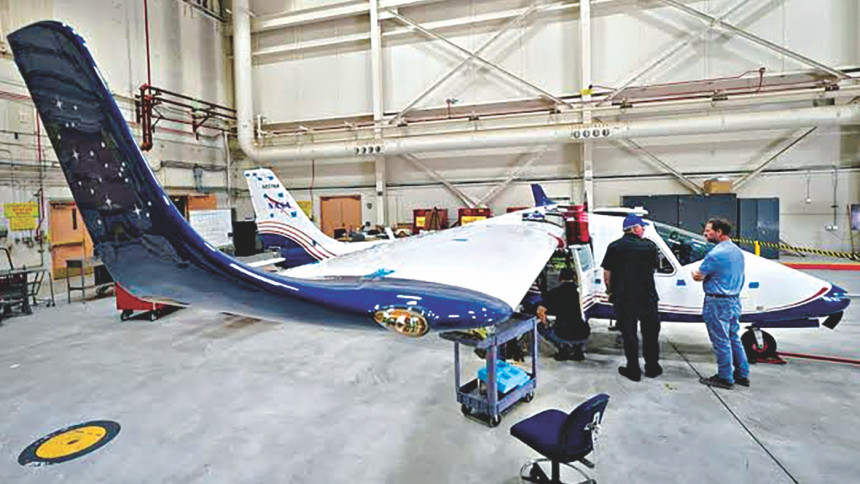 Nasa unveils Electric Airplane X-57 Maxwell Nasa unveils Electric Airplane X-57 Maxwell