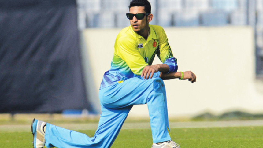 Bangladesh cricketer Nasir Hossain.