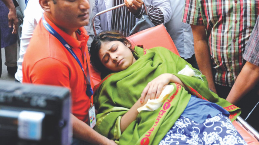 US-Bangla airlines plane crash survivors US-Bangla airlines plane crash survivors