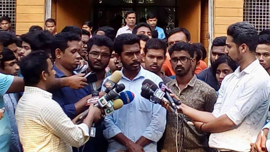 Quota system reform demonstrators Quota system reform demonstrators