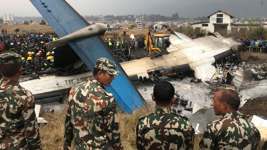 US-Bangla Airlines plane crash photos US-Bangla Airlines plane crash photos