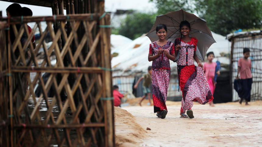Rohingya refugee girls Rohingya refugee girls
