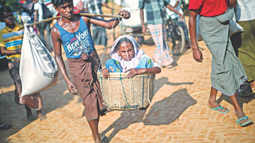 Rohingya influx Rohingya influx