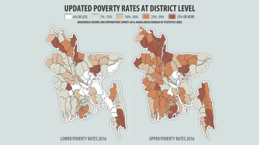 Poverty Map of Bangladesh Poverty Map of Bangladesh