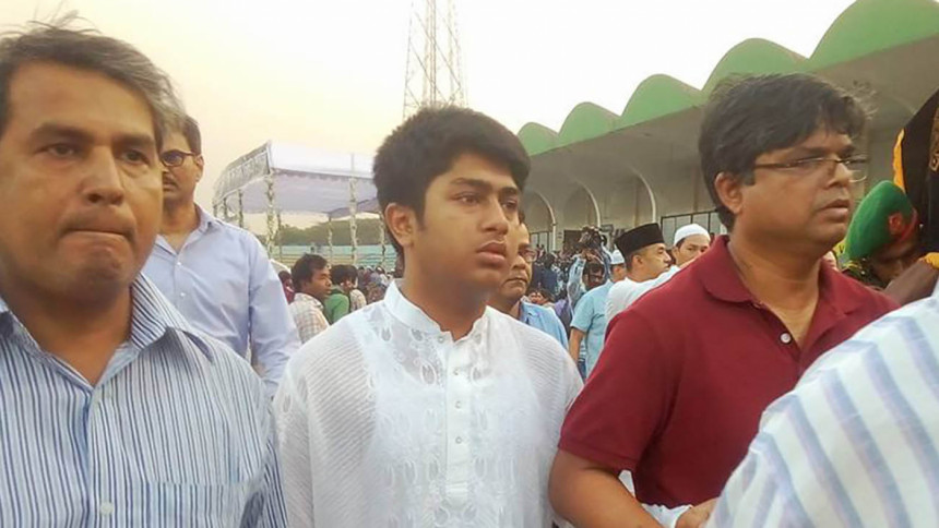 Son of pilot Abid Sultan Son of pilot Abid Sultan