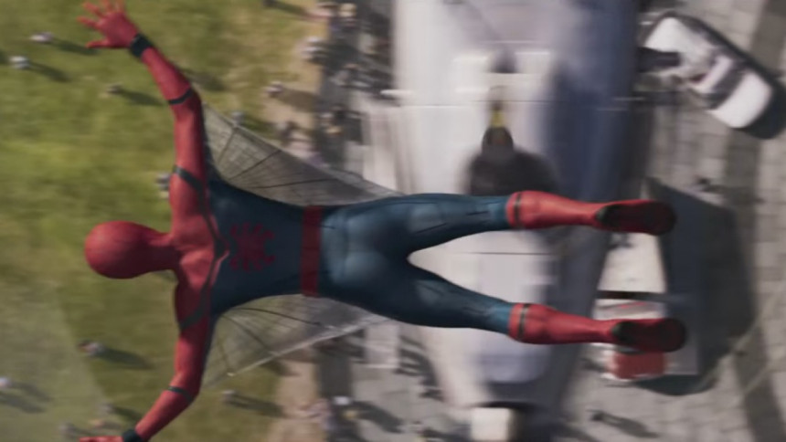 Spiderman Homecoming first look Spiderman Homecoming first look