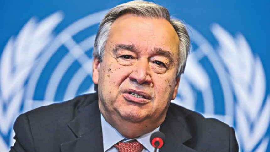 United Nations Secretary General Antonio Guterres United Nations Secretary General Antonio Guterres