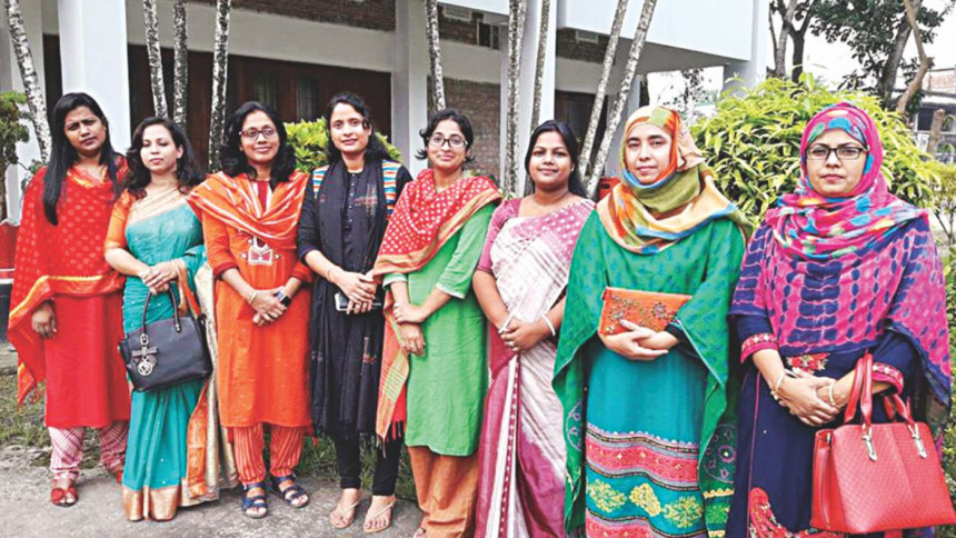 eight female upazila nirbahi officers of Kishoreganj eight female upazila nirbahi officers of Kishoreganj