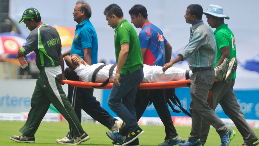 Bangladesh pacer Shahadat Hossain Bangladesh pacer Shahadat Hossain