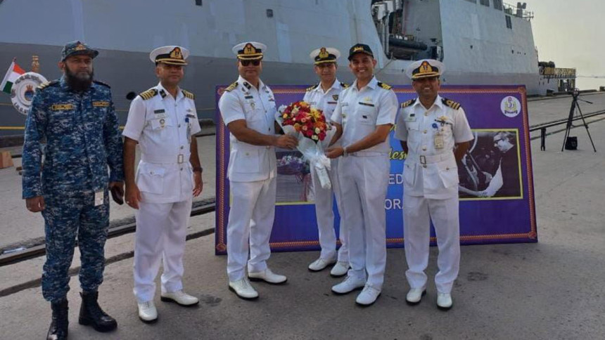 Bangladesh-India navy exercise Bangladesh-India navy exercise
