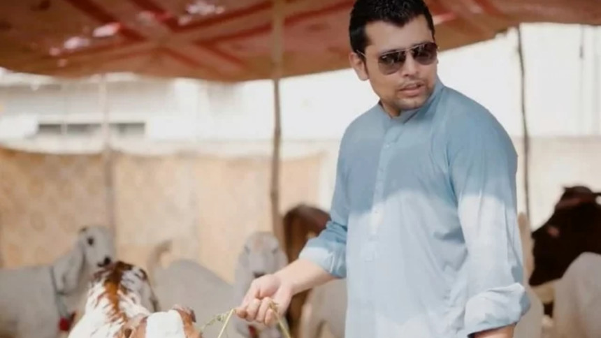 Kamran Akmal in his farm Kamran Akmal in his farm