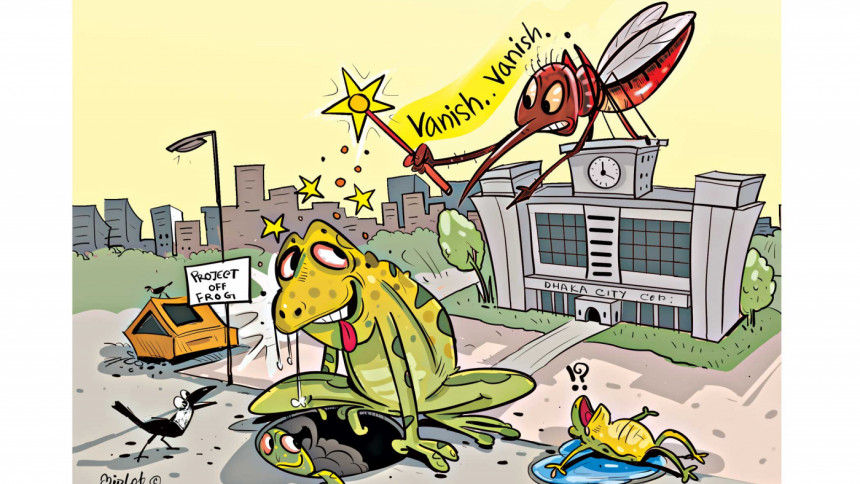 Where have all the frogs gone mosquito borne diseases