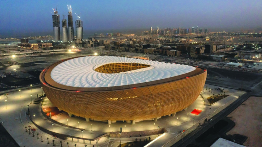 Lusail Stadium in Doha Lusail Stadium in Doha