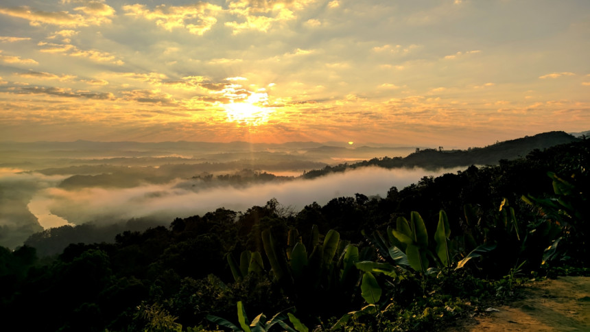 Sunrise in Bandarban Sunrise in Bandarban