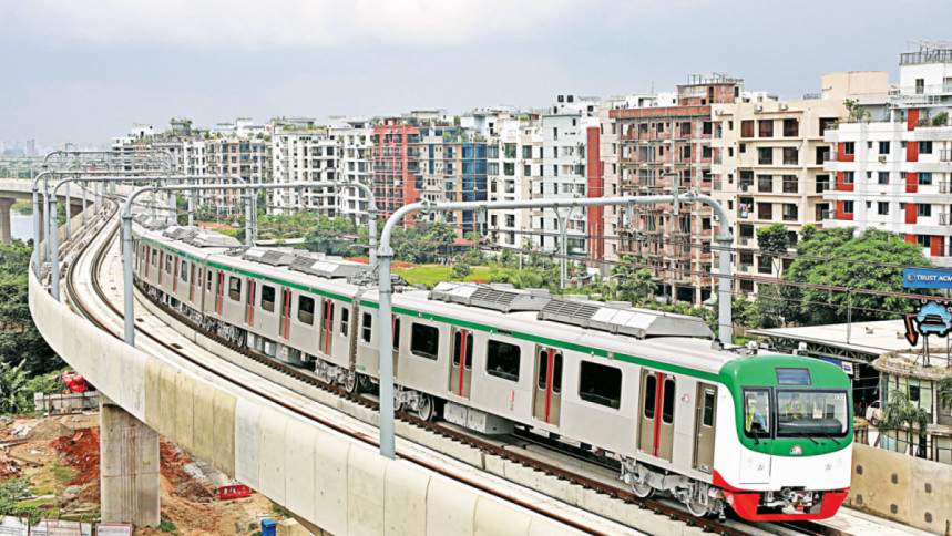 Minimum fare of metro rail Tk 20: Quader Metro rail fares