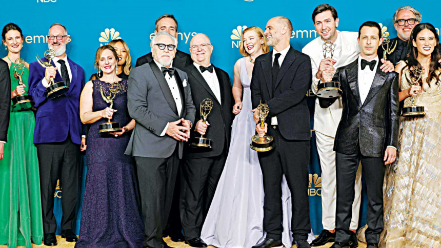 Emmy awards: ‘Successiwwon’, ‘Ted Lasso’ claim top trophies