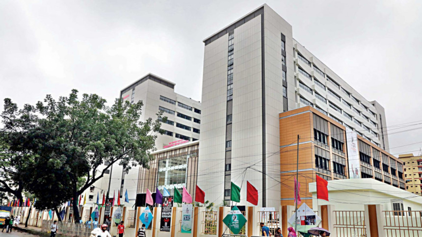 PM inaugurates BSMMU Super Specialized Hospital pm inaugurates BSMMU Super Specialized Hospital