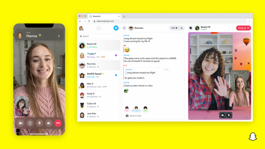 Snapchat for Web is now available for all users Snapchat for Web is now available for all users