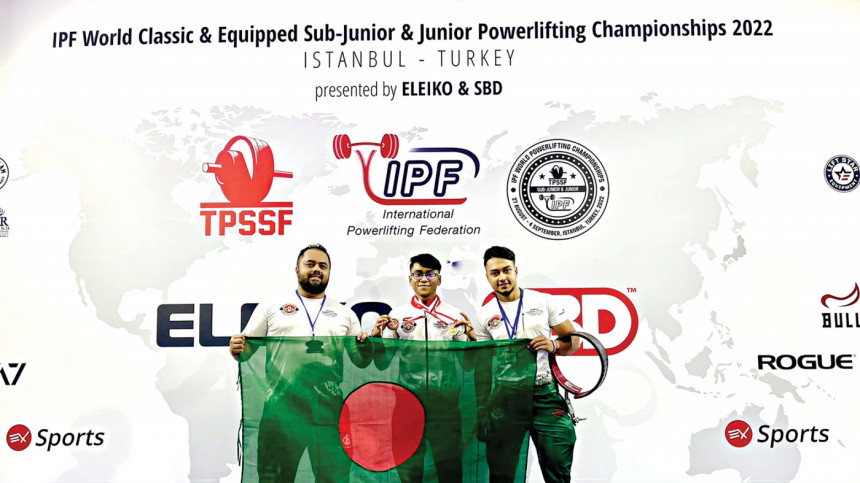 Bangladeshi teen captures silver and bronze at World Powerlifting Championship World Powerlifting Championship
