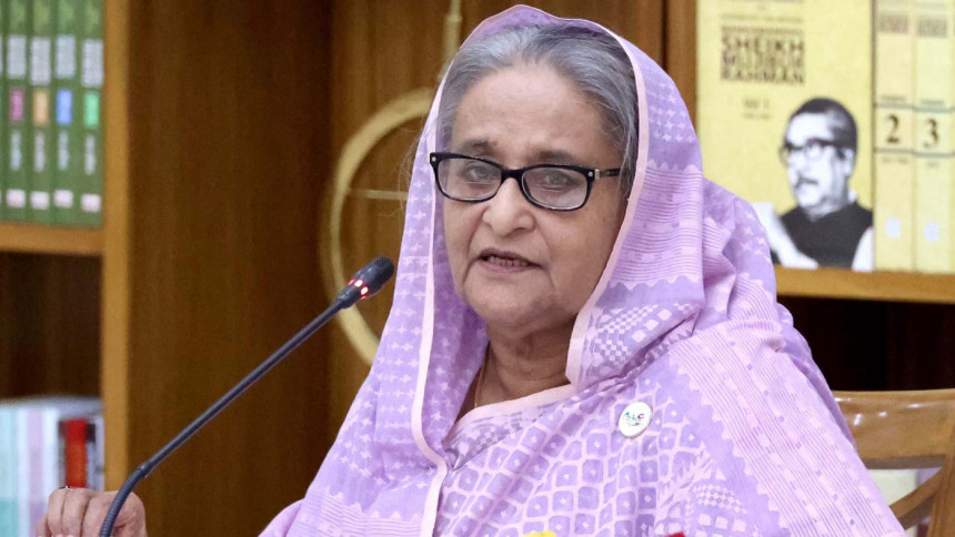 Have to attain capabilities to thwart external enemies: PM to navy Prime Minister Sheikh Hasina