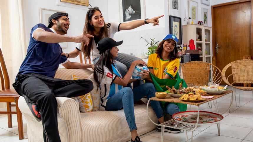 The Football World Cup reunites people in a post pandemic world The Football World Cup reunites people in a post pandemic world