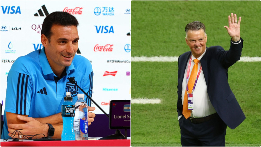 The other Lionel, Argentina’s Scaloni pits his wits against Van Gaal