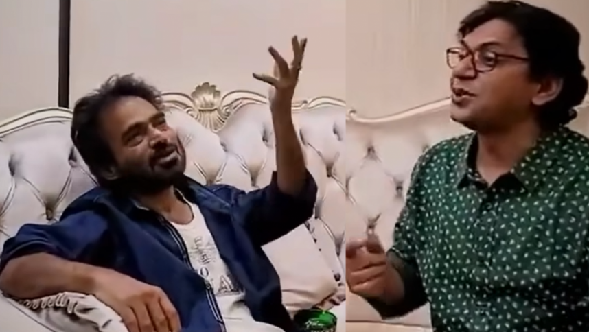 Chanchal Chowdhury sings 'Shada Shada Kala Kala' for Nachiketa Chanchal Chowdhury sings 'Shada Shada Kala Kala' for Nachiketa