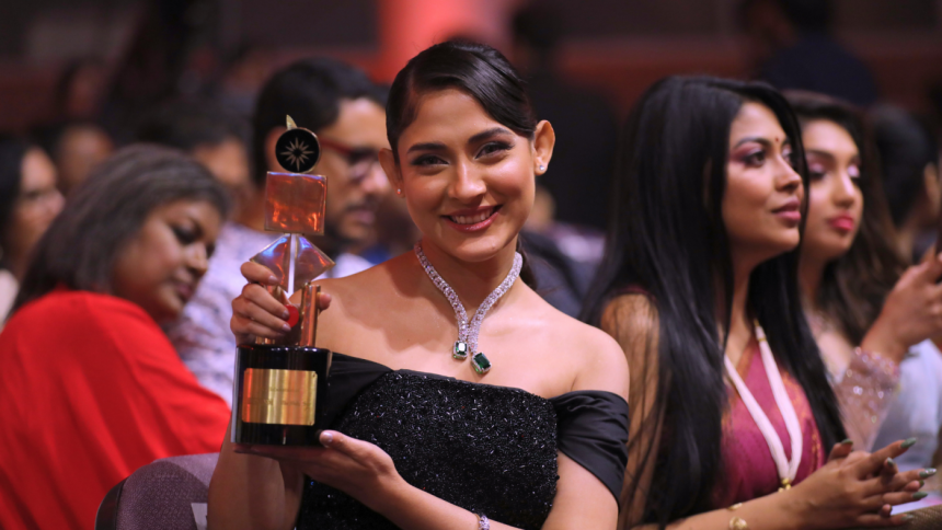 'My father complained that I don't dedicate awards to him, so this is for him' 'My father complained that I don't dedicate awards to him, so this is for him'