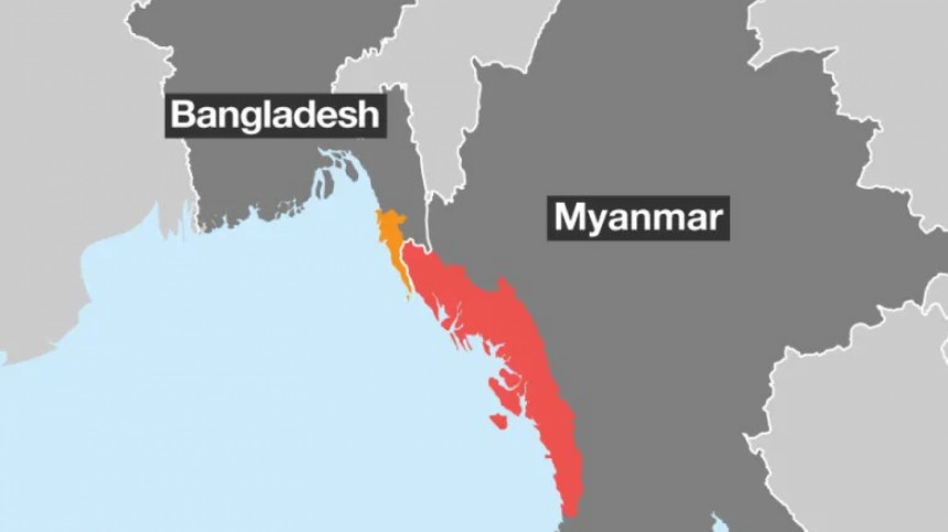 Rohingyas being forcibly recruited by Myanmar military Rohingyas being forcibly recruited by Myanmar military