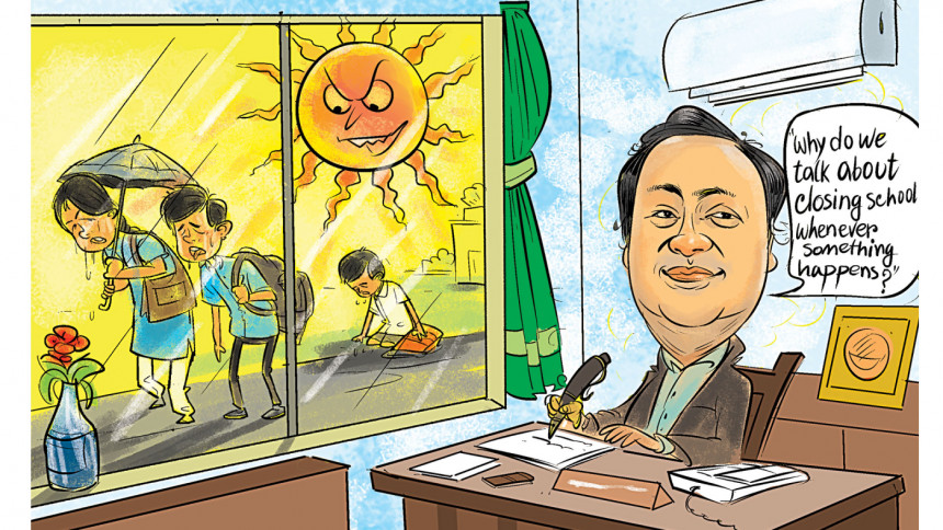 Govt in a bind over school closure School Closure Heatwave Bangladesh