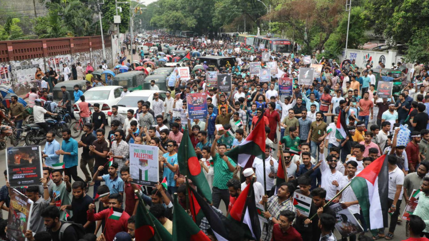 Bangladeshi students back pro-Palestine movement US Bangladeshi students back pro-Palestine movement US