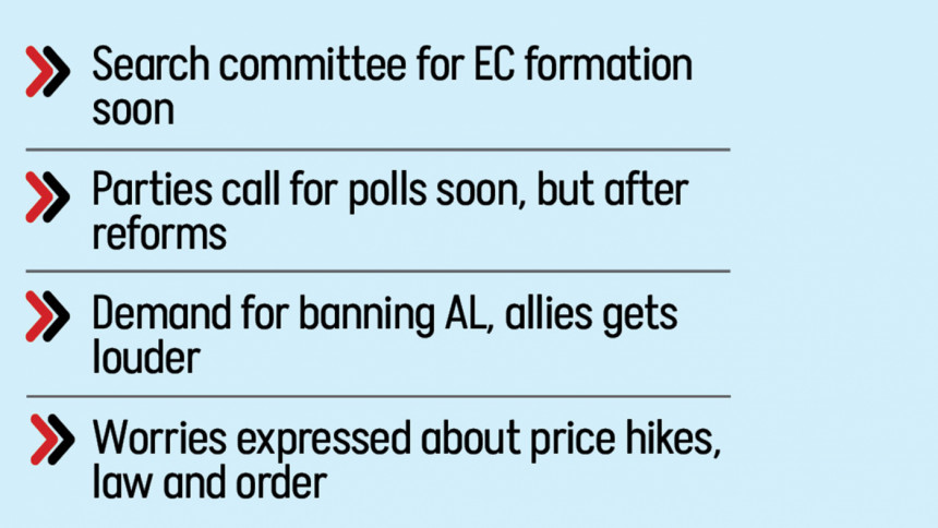 Govt to bar AL from ‘political participation’ Govt to bar AL from ‘political participation’