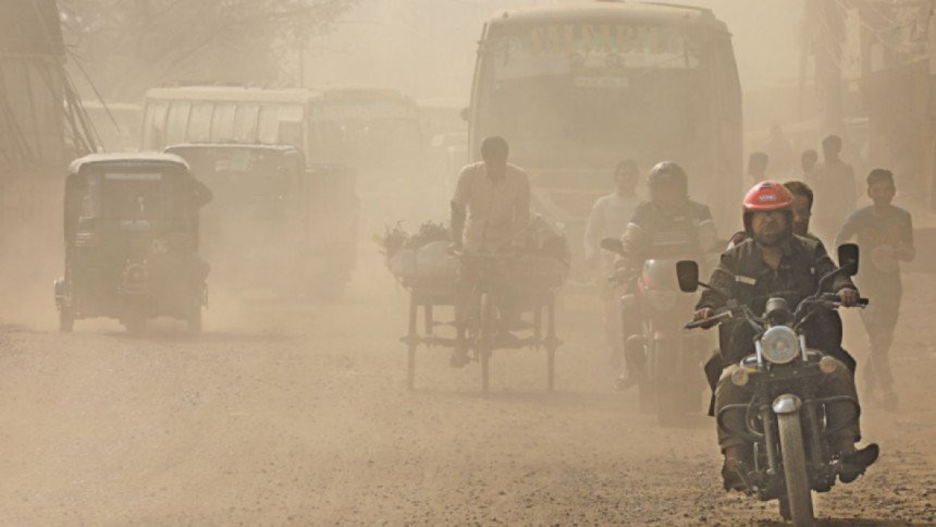 Dhaka air 2nd most polluted in the world Dhaka air 2nd most polluted in the world