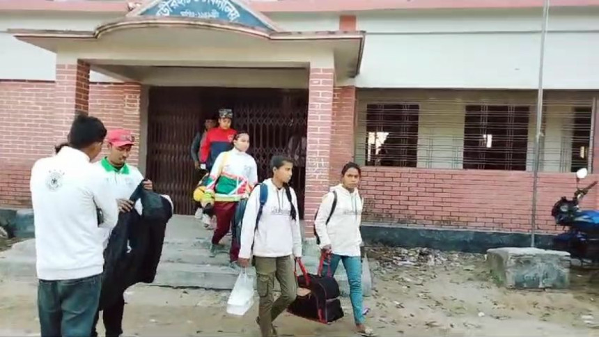 girls football match canceled in Rangpur girls football match canceled in Rangpur